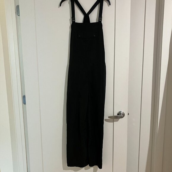 Alo Monterey Overalls in Black Size Small (Hemmed Inseam 27”) - Picture 7 of 16